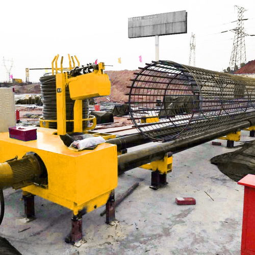 鋼筋籠滾焊機 繞筋機 大型繞線機 全半自動基樁成型機 數(shù)控滾焊機