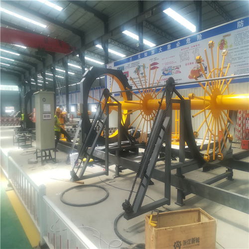 自動化鋼筋籠滾焊機 久科機械助力電桿制造高效革新